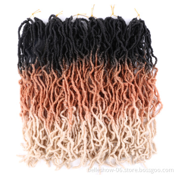 Hot sell Factory Cheap New Hot Sale Goddess Faux Locs Crochet Braid Hair